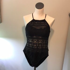 Lace One Piece Bathing Suit